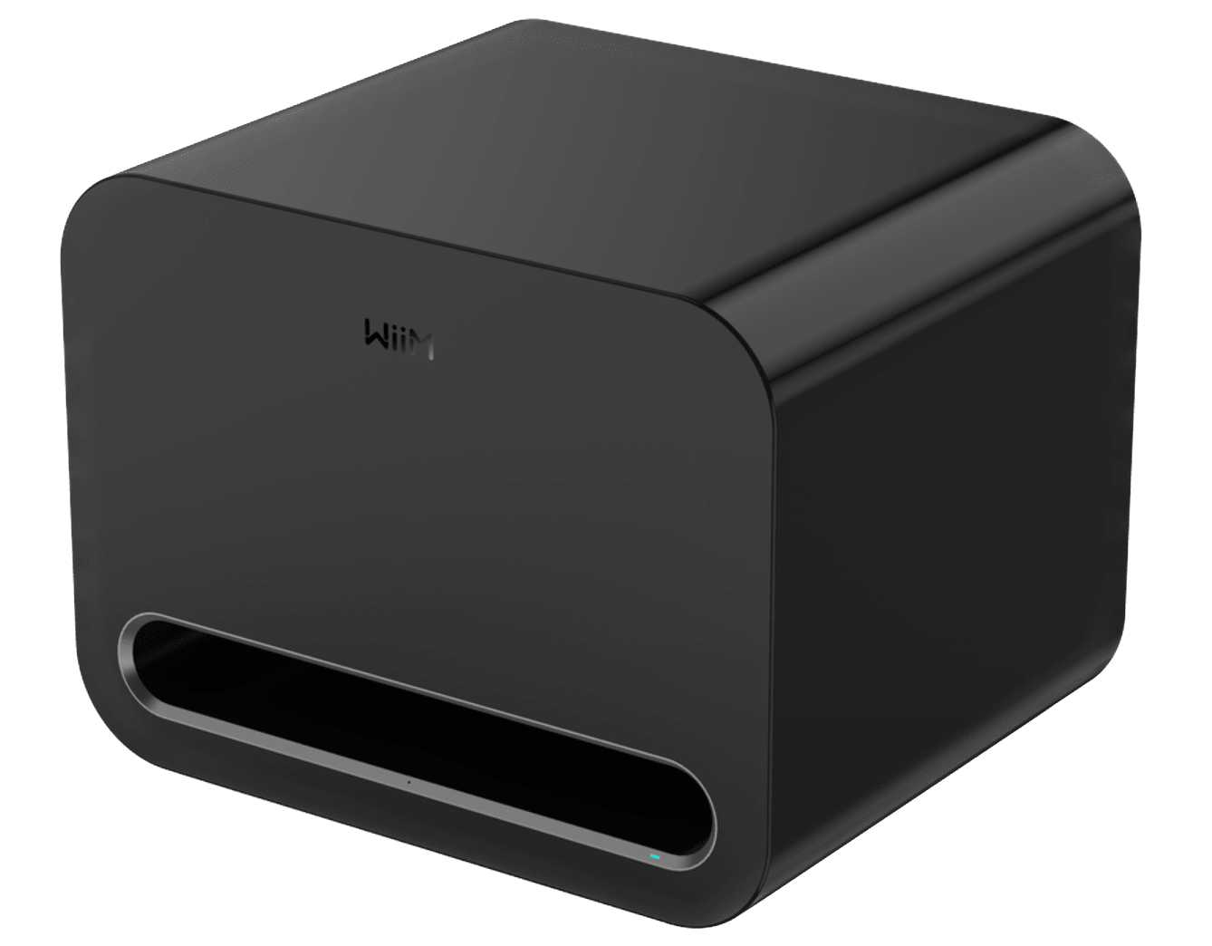 WiiM Sub Pro Wireless Subwoofer, angled