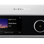 WiiM Ultra Wireless Audio Streamer in silver, front